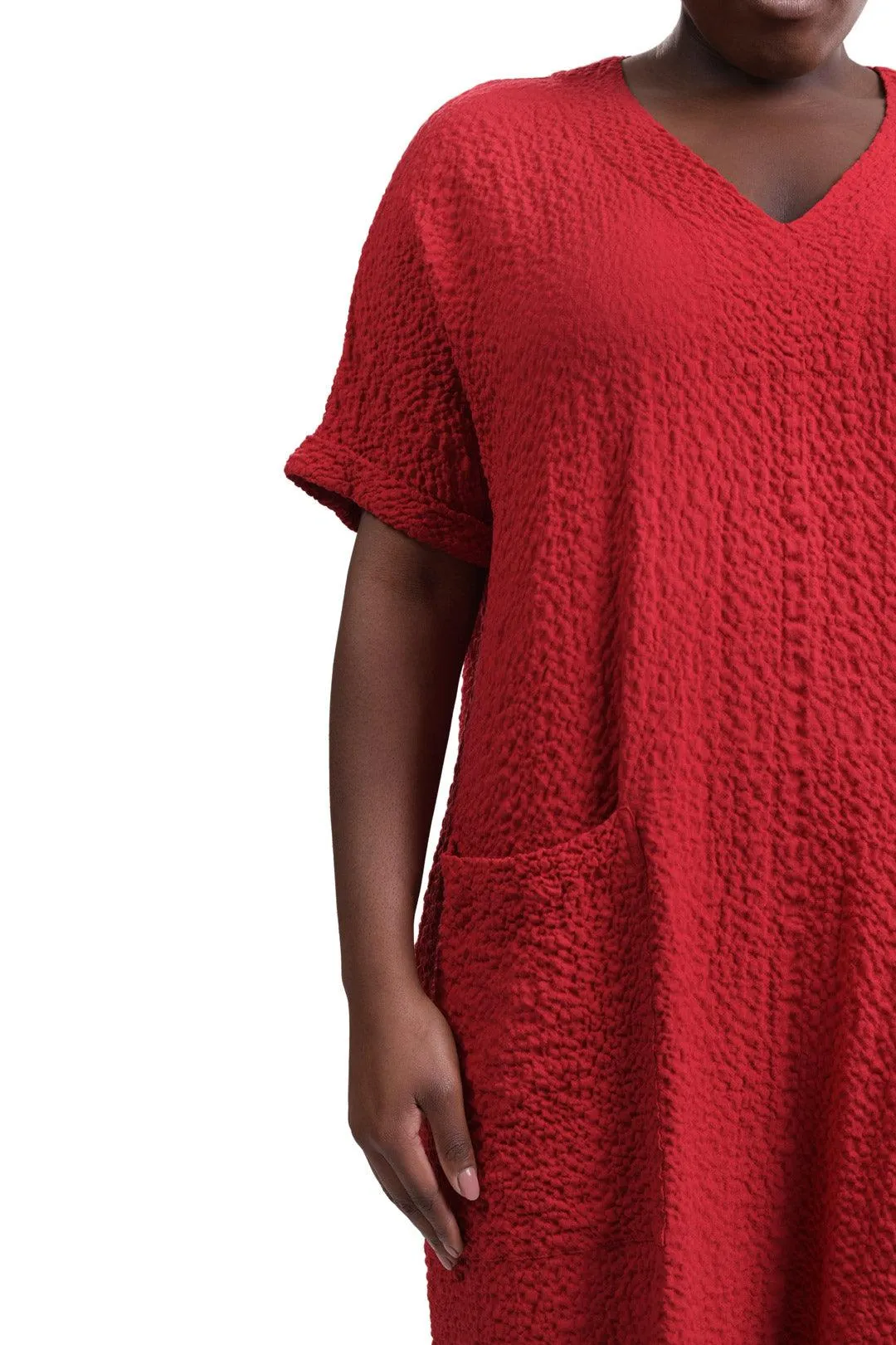 Day-to-Dinner Crepe Dress