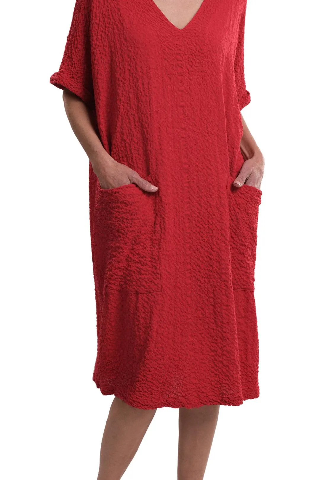 Day-to-Dinner Crepe Dress