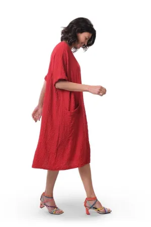 Day-to-Dinner Crepe Dress