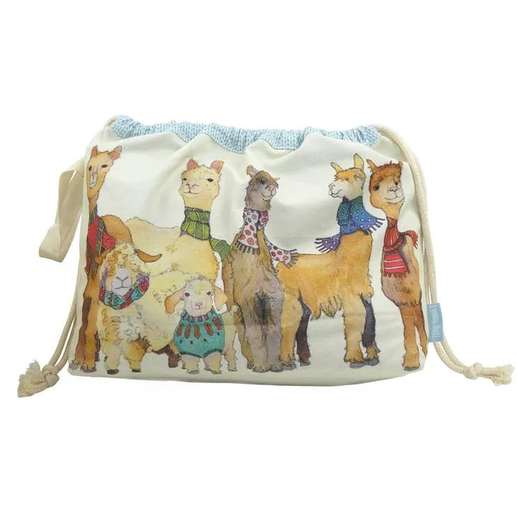 Draw String Project Bag by Emma Ball