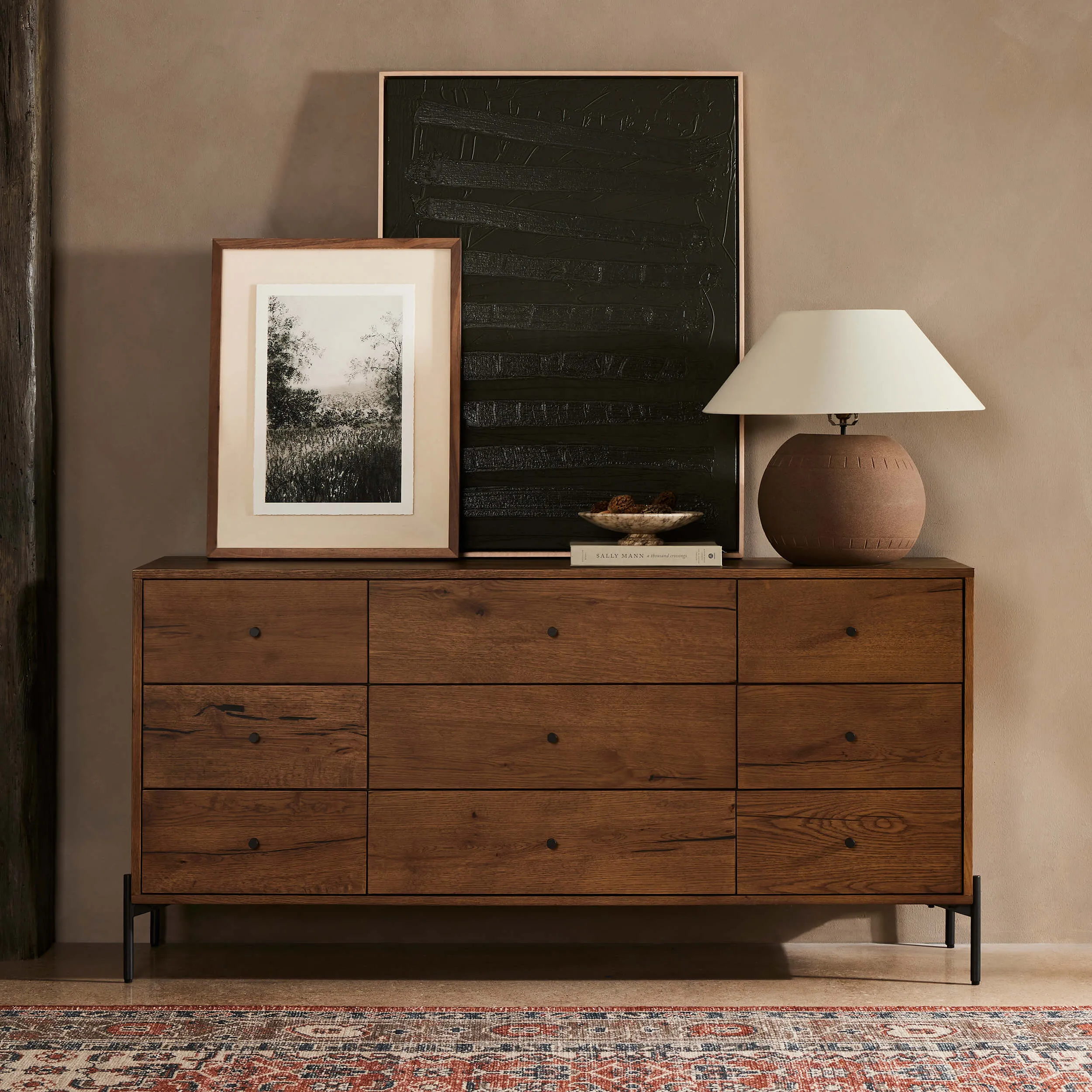 Eaton Dresser, Amber Oak