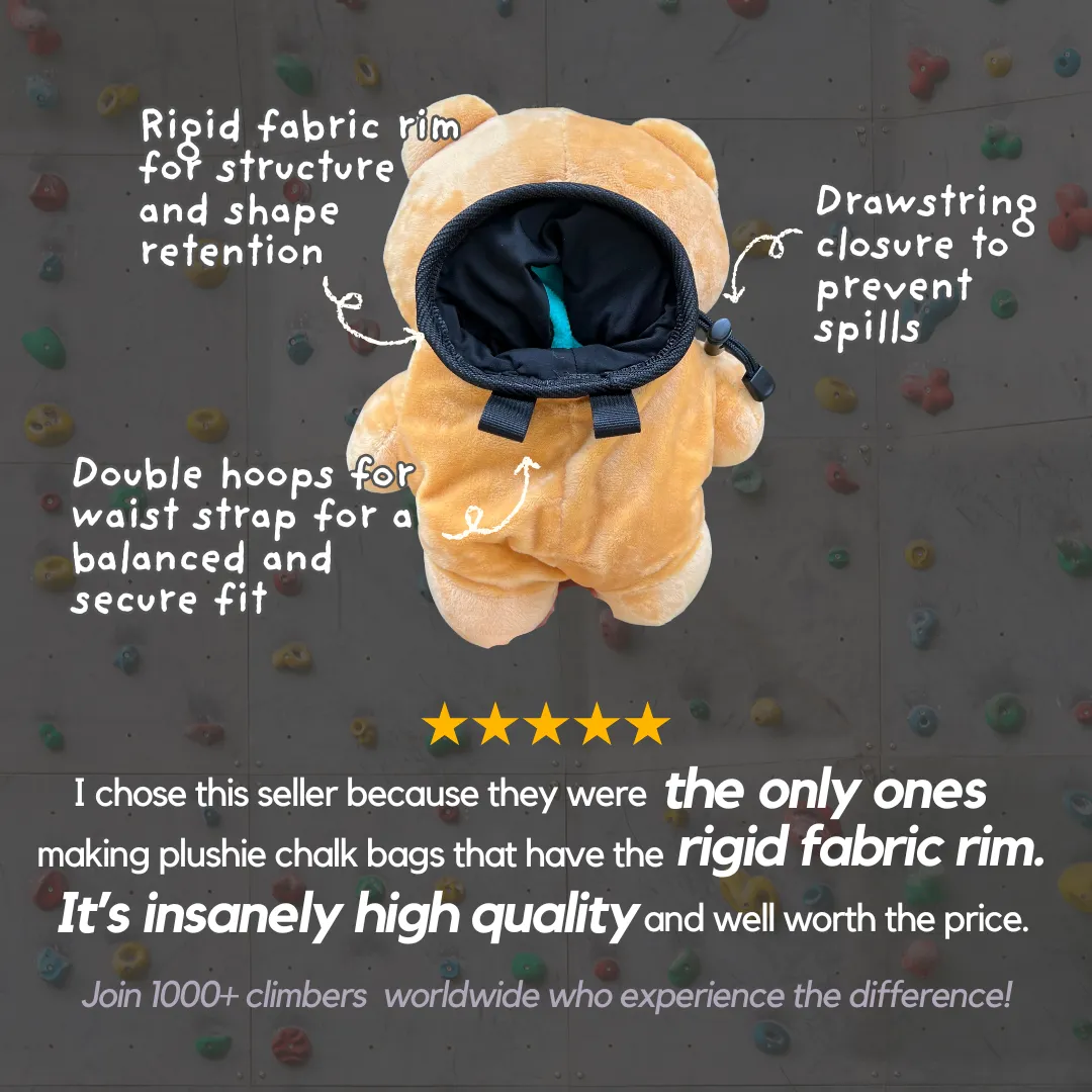 Egg Frowning Chalk Bag