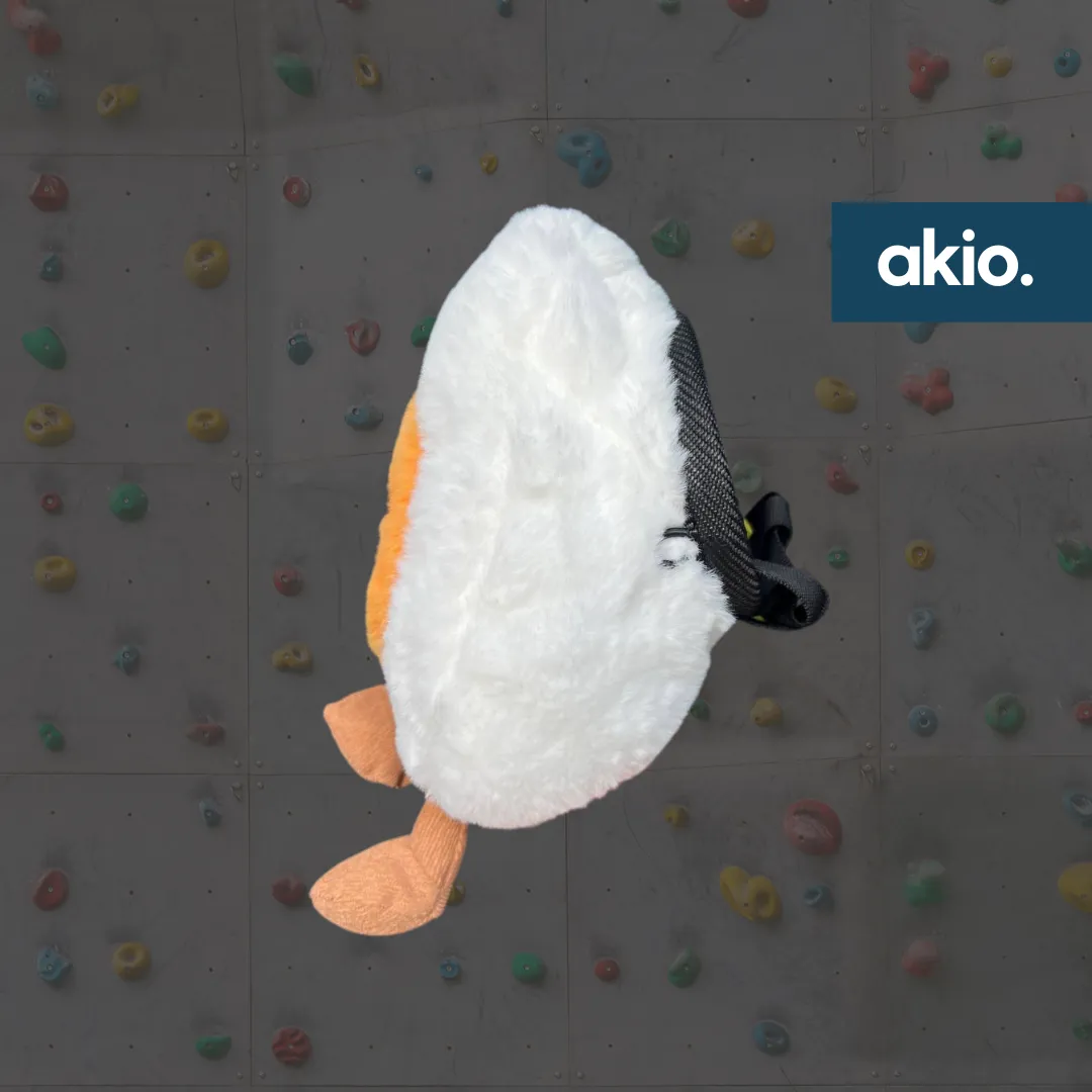 Egg Frowning Chalk Bag