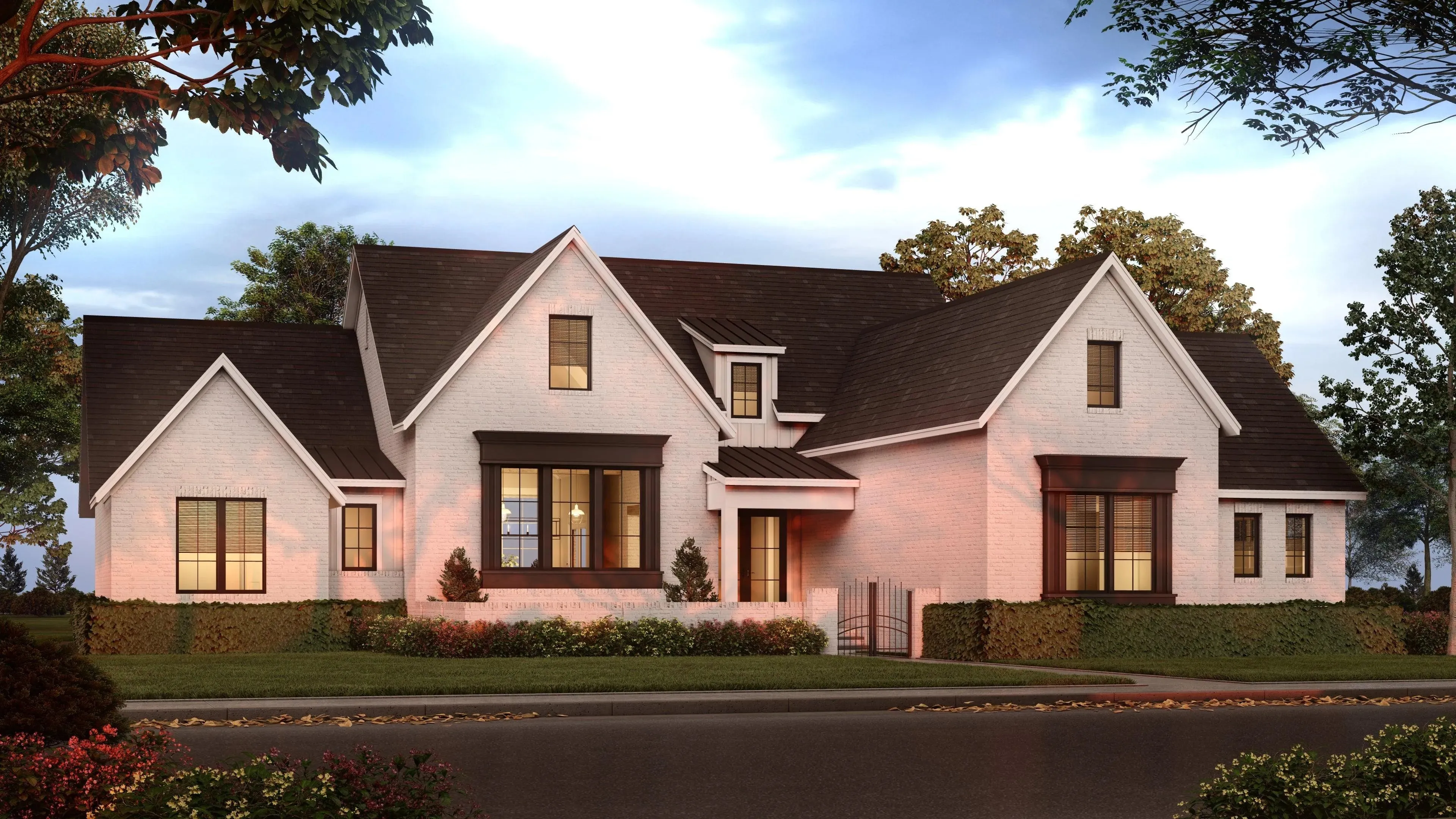 Elegant 2,470 sq ft Home Plan with Modern Amenities and Spacious Design
