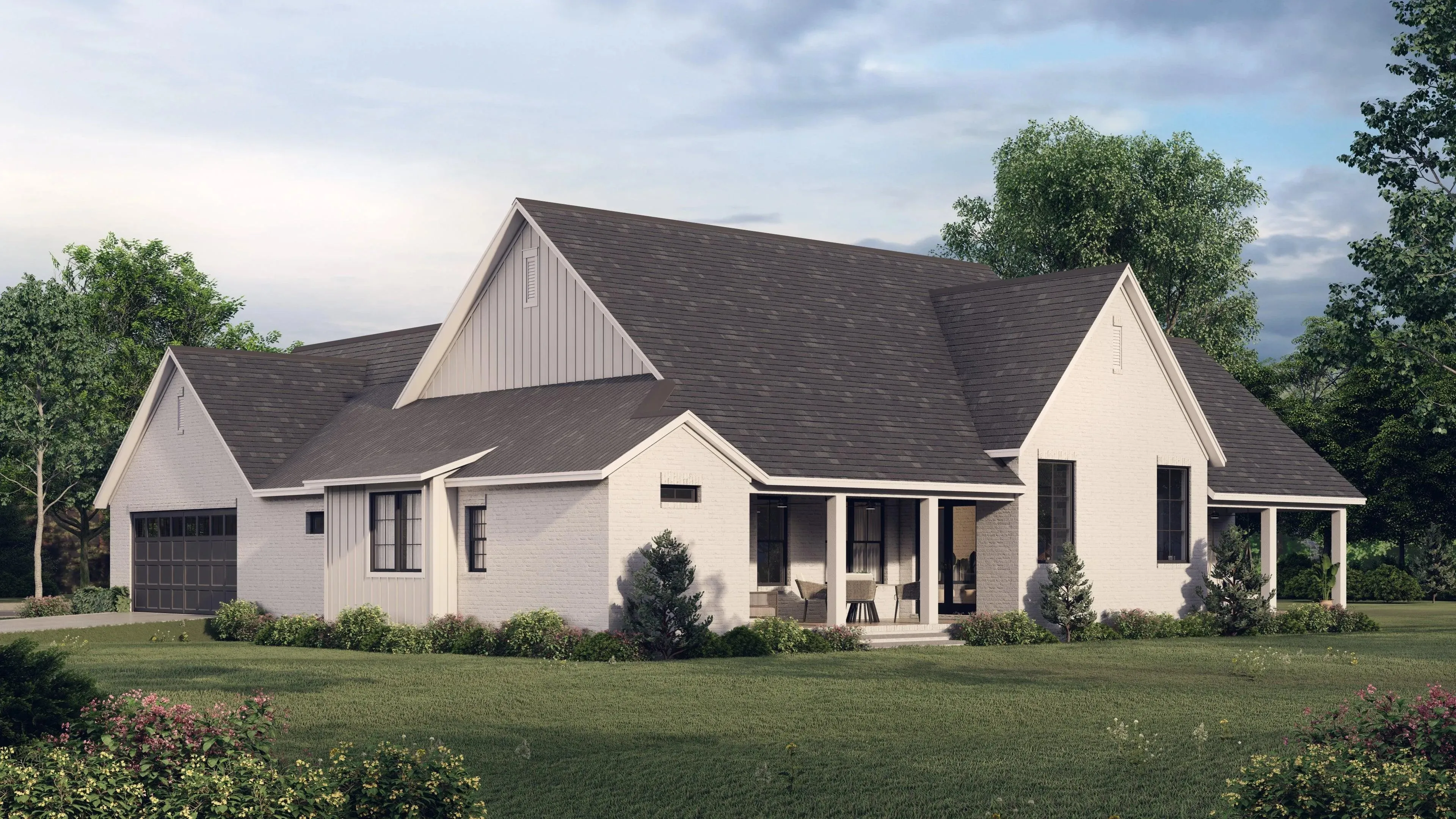 Elegant 2,470 sq ft Home Plan with Modern Amenities and Spacious Design