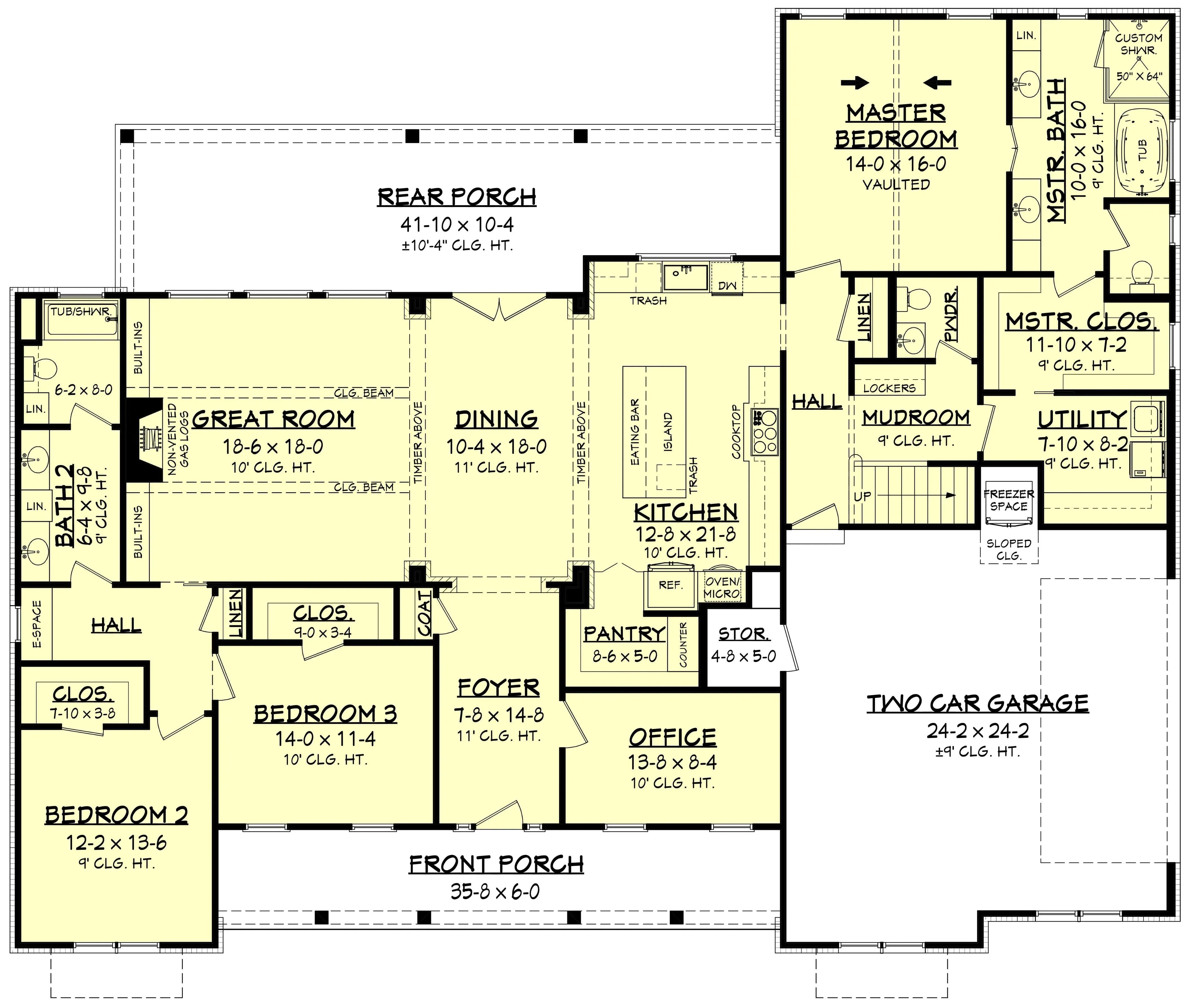 Elegant 3-Bedroom Home with Bonus Room, Office, and Spacious Porches