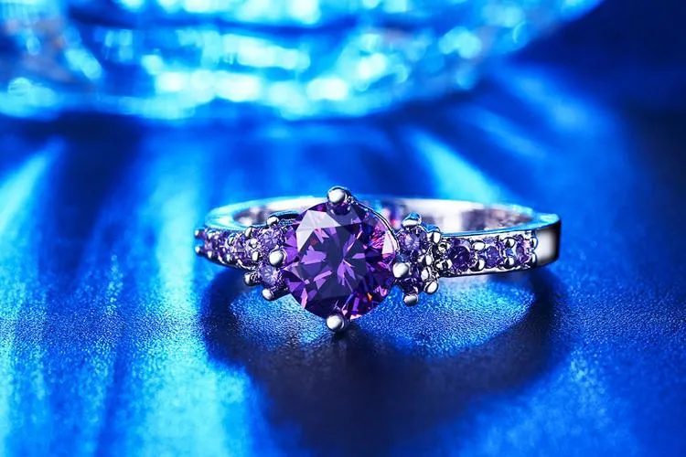 Elegant Amethyst Ring