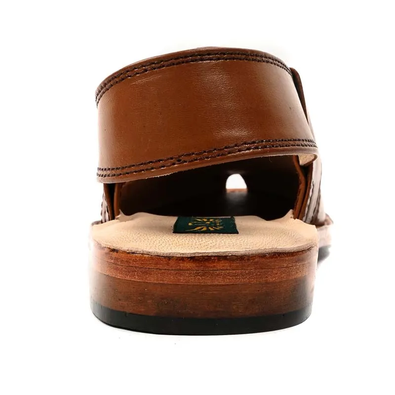 Elegant Leather Peshawari