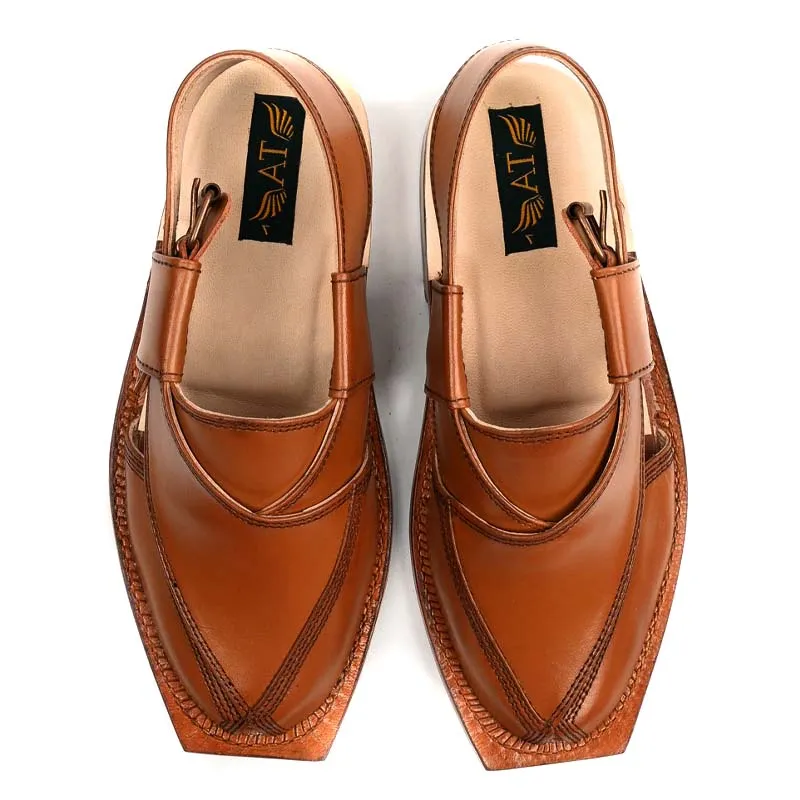 Elegant Leather Peshawari