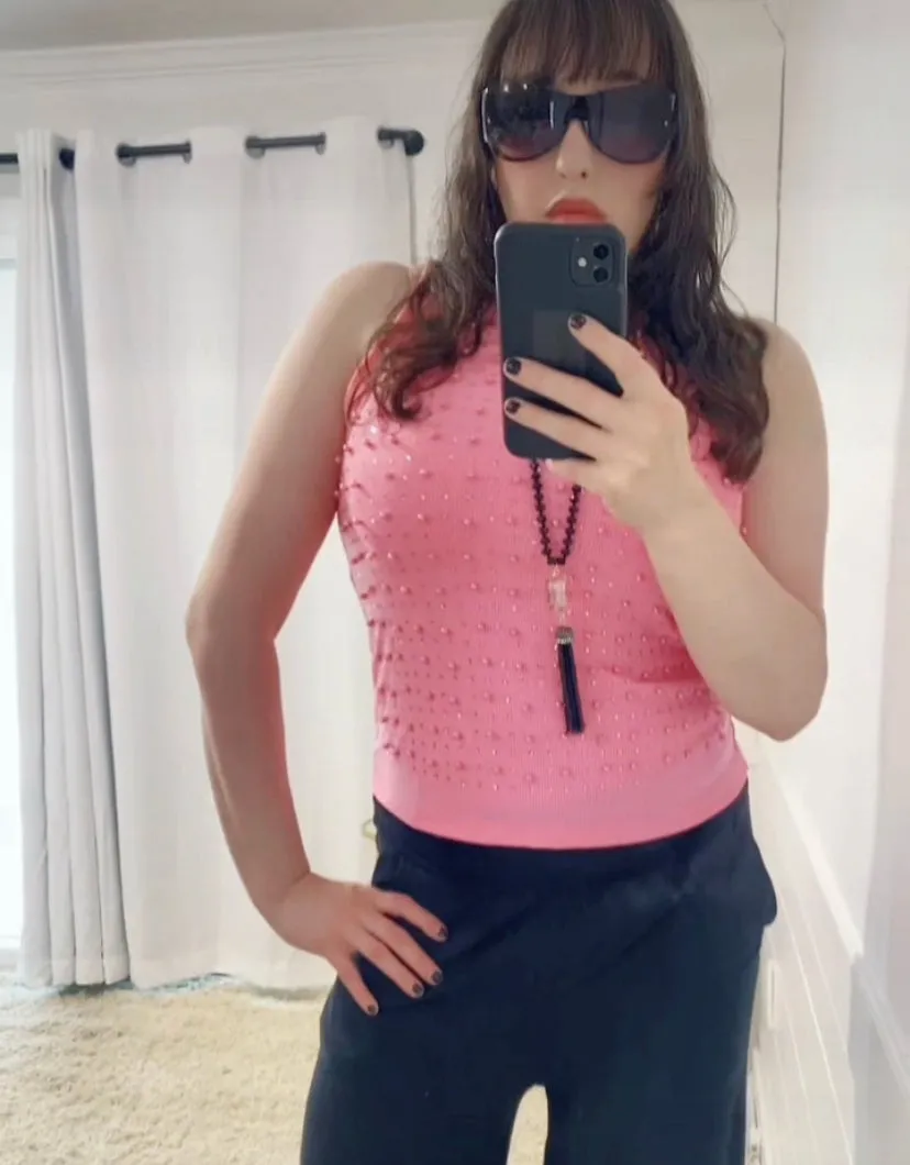 Elegant Pearls Tank