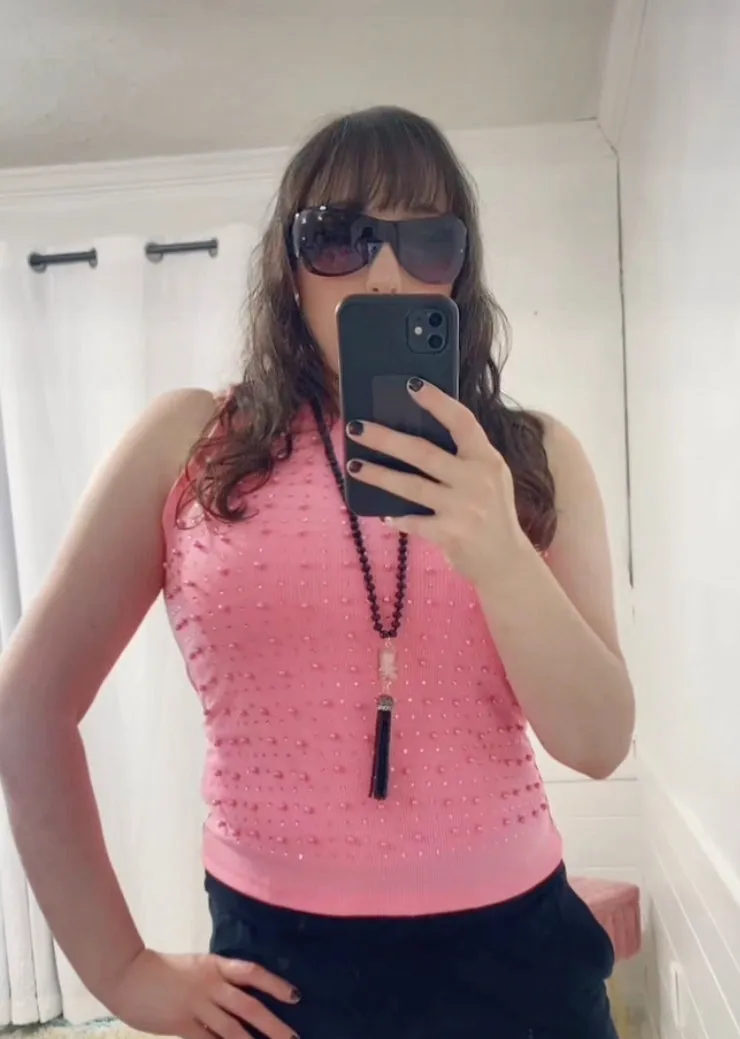 Elegant Pearls Tank