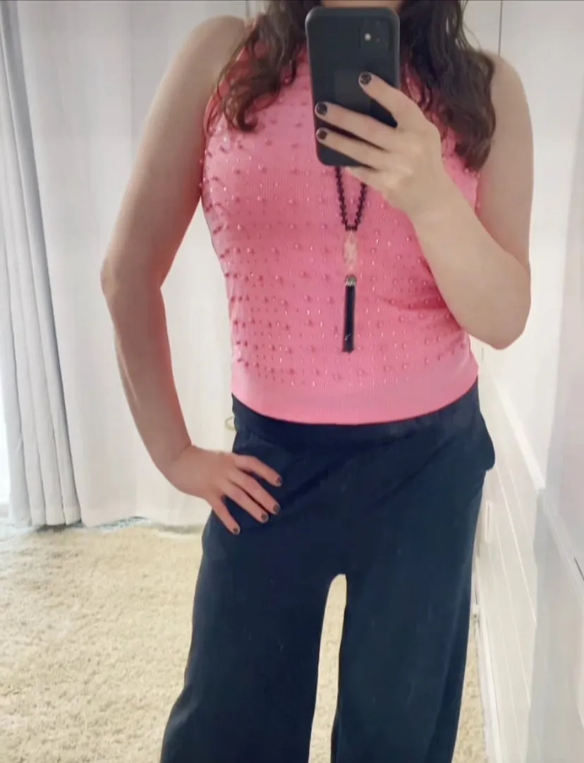 Elegant Pearls Tank