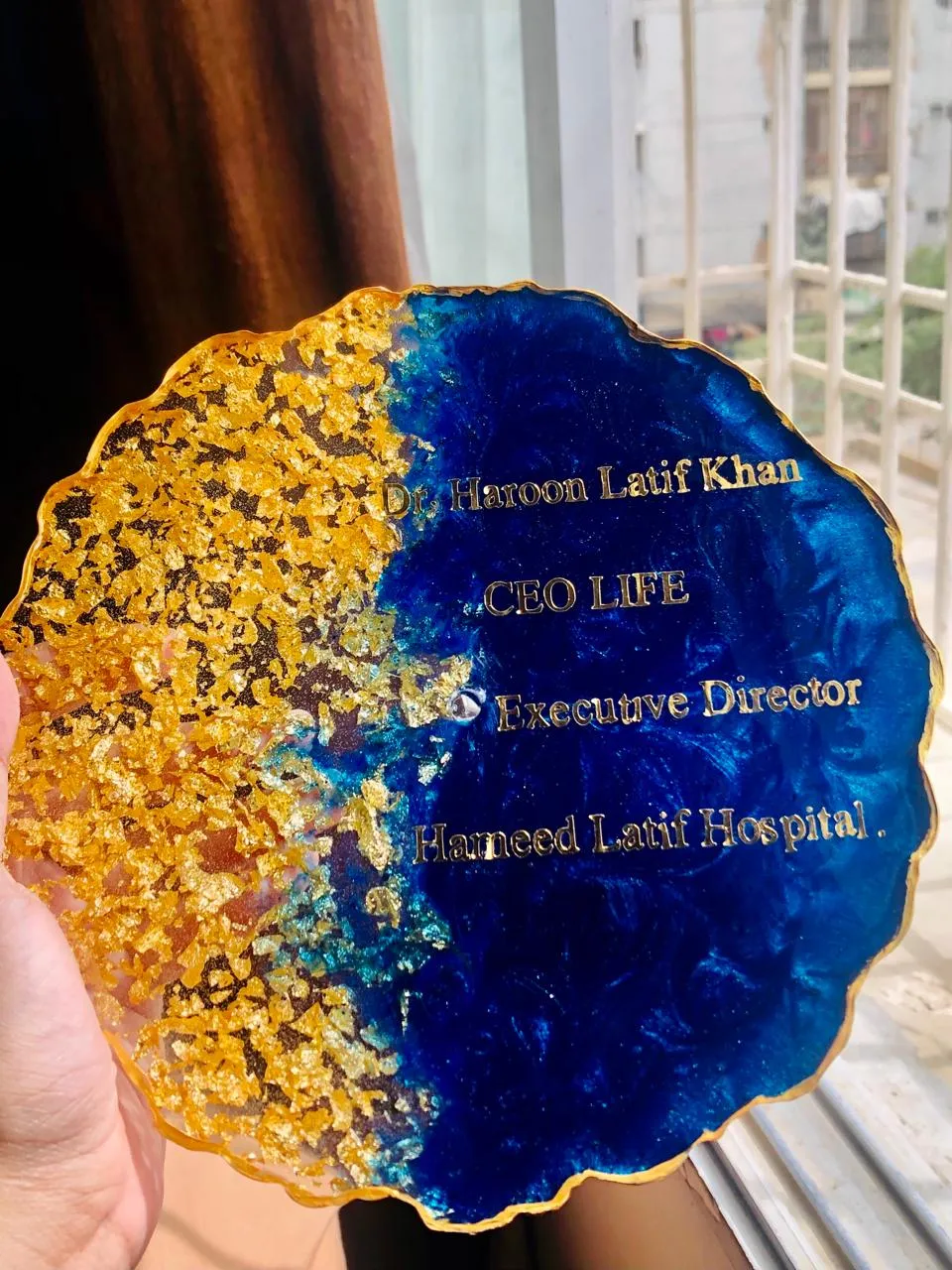 Elegant Resin Trays