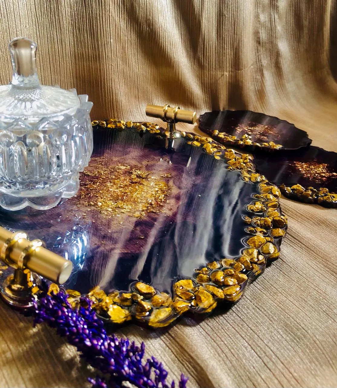 Elegant Resin Trays