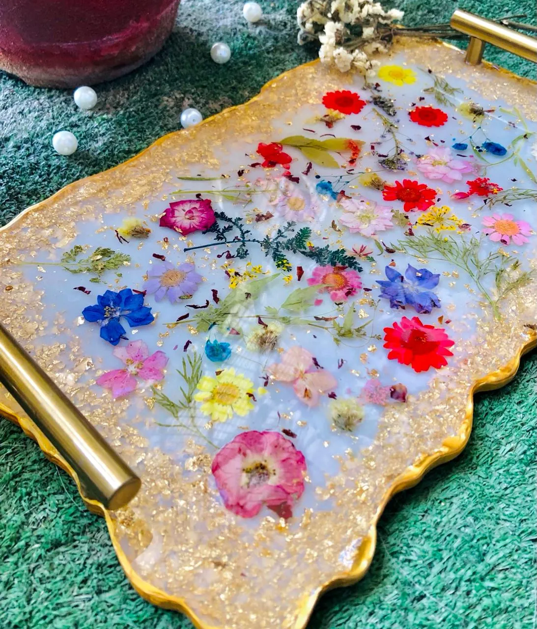 Elegant Resin Trays