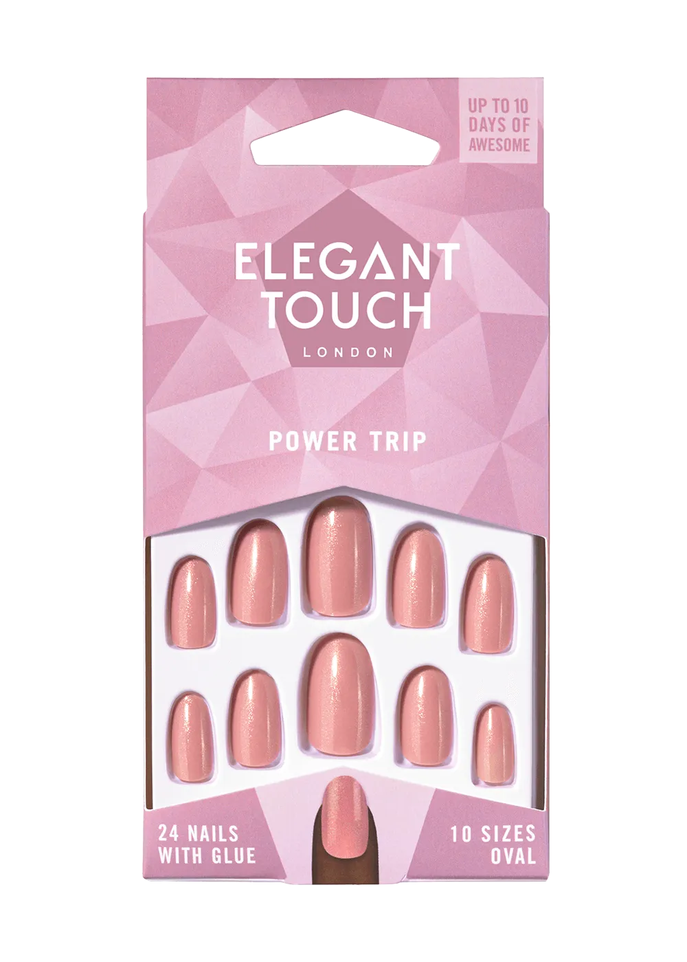 Elegant Touch Polished Nails Power Trip