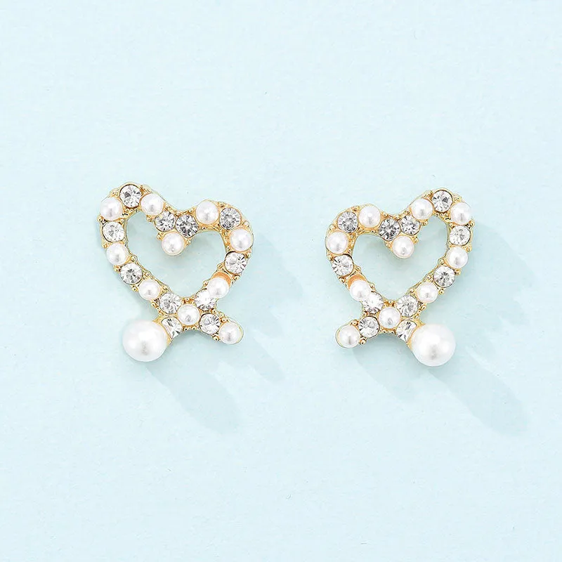 Exquisite And Simple Small Pendant Geometric Square Earrings