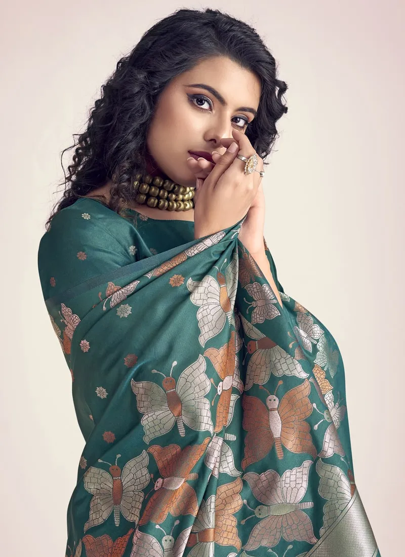 Exquisite Banarasi Soft Silk Saree with Silk Blouse