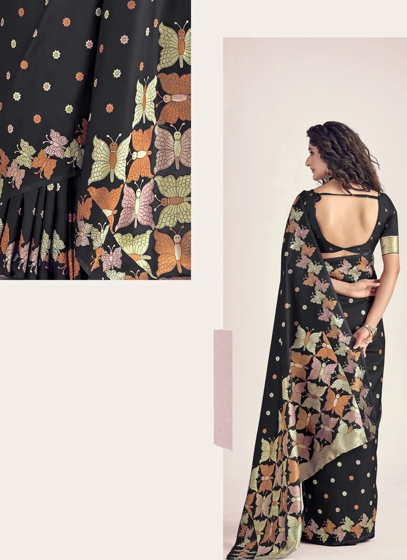 Exquisite Banarasi Soft Silk Saree with Silk Blouse