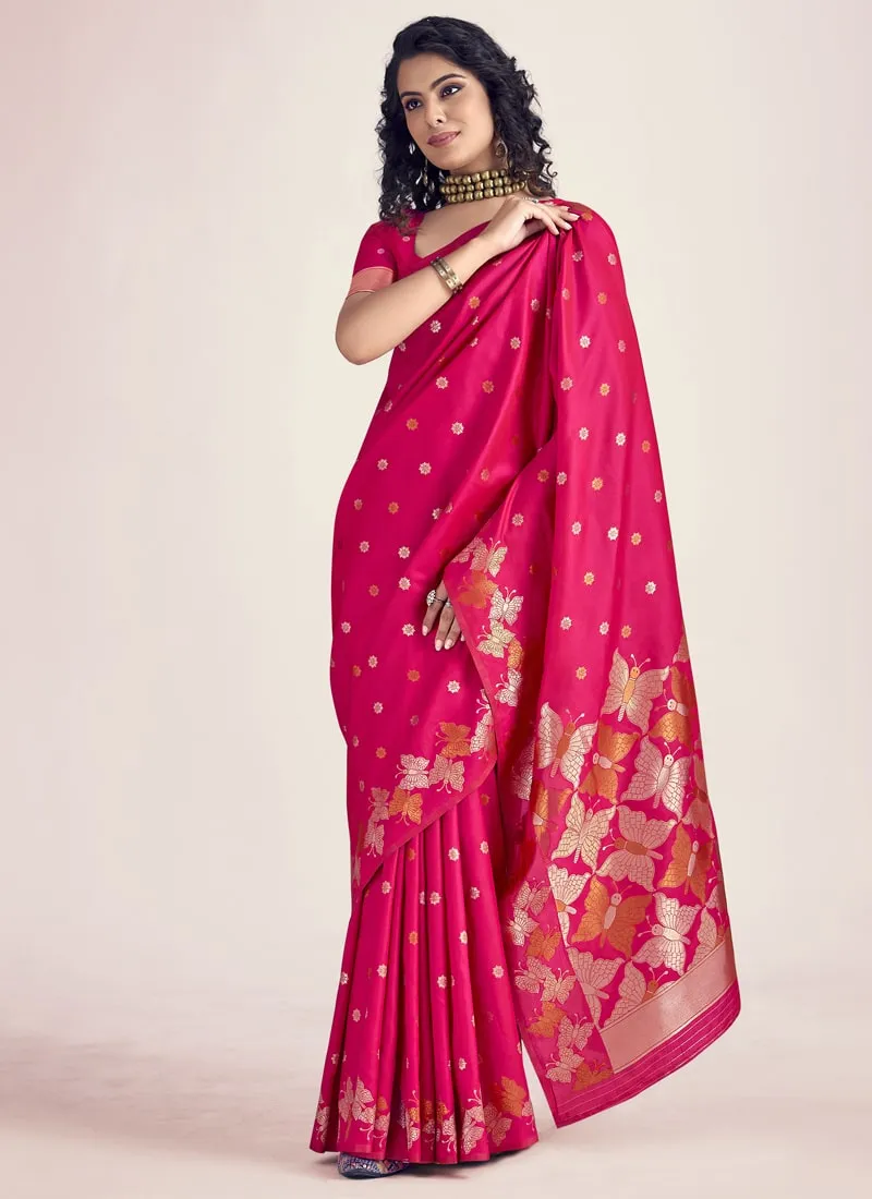 Exquisite Banarasi Soft Silk Saree with Silk Blouse
