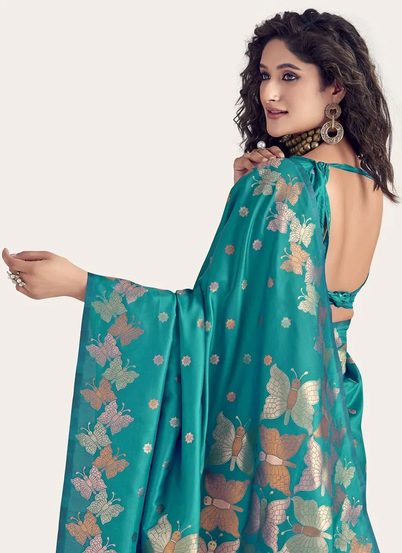 Exquisite Banarasi Soft Silk Saree with Silk Blouse