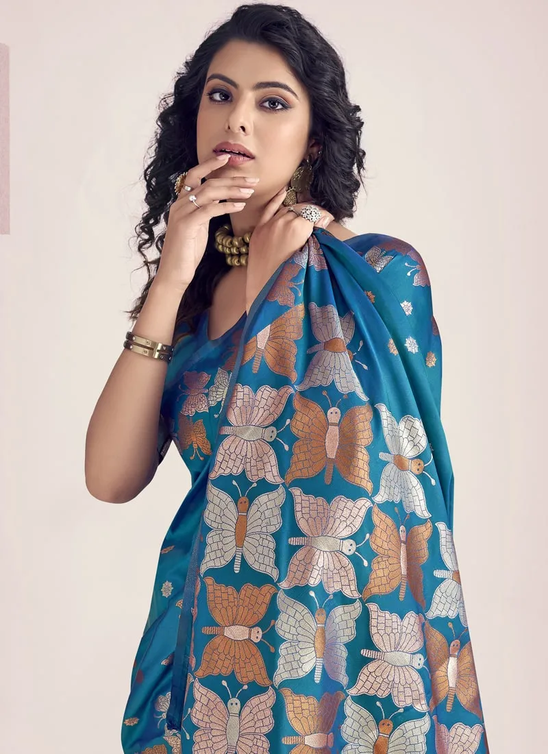Exquisite Banarasi Soft Silk Saree with Silk Blouse