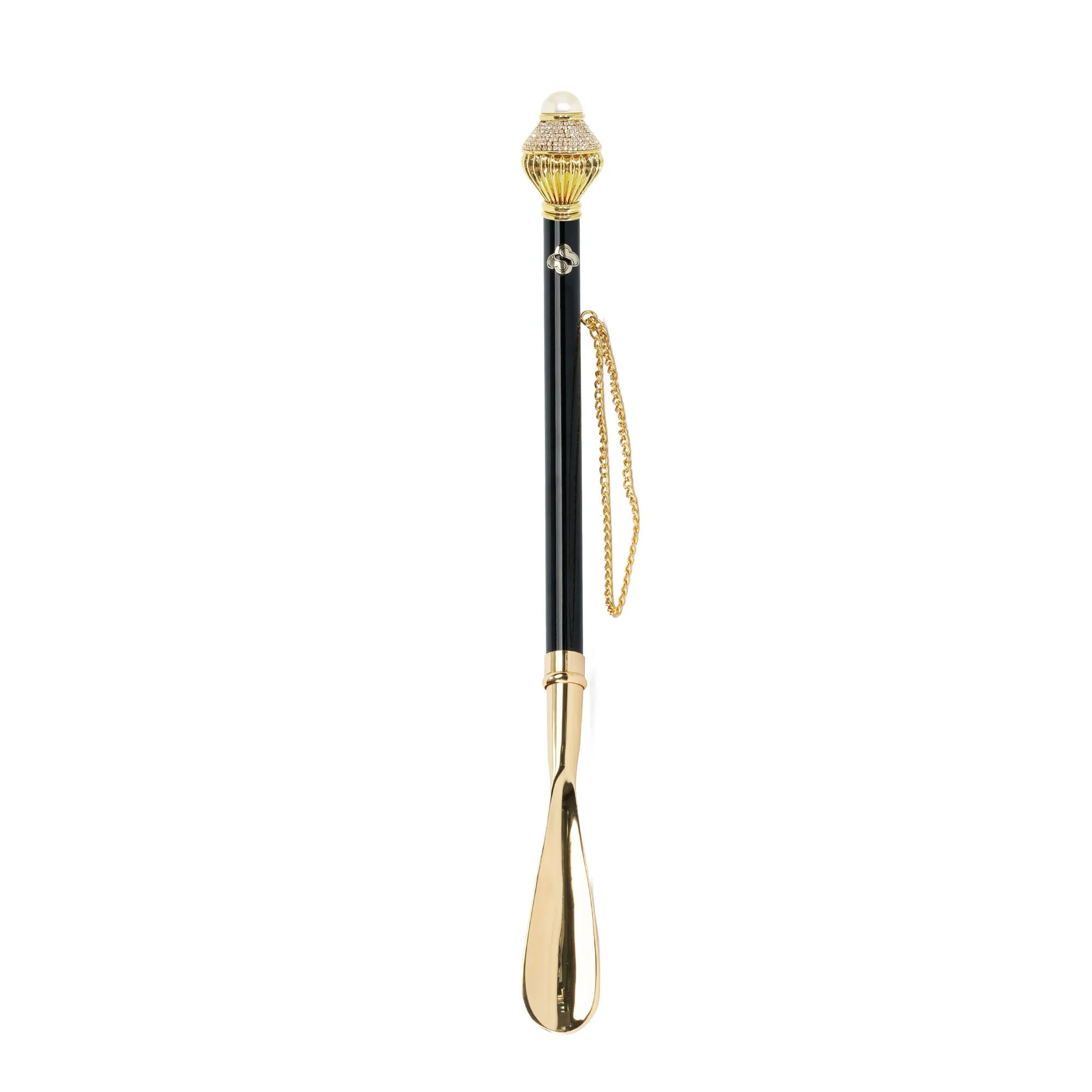 Exquisite Craftsmanship: 24K Gold-Plated with Crystals and pearl