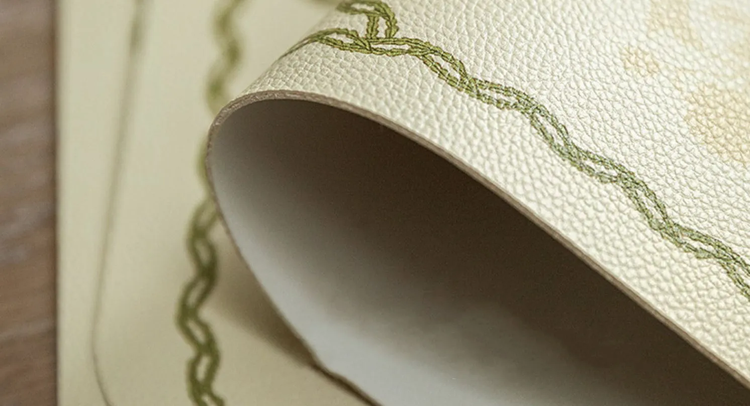 Exquisite Daisy Patterned Placemat (Set Of 2)