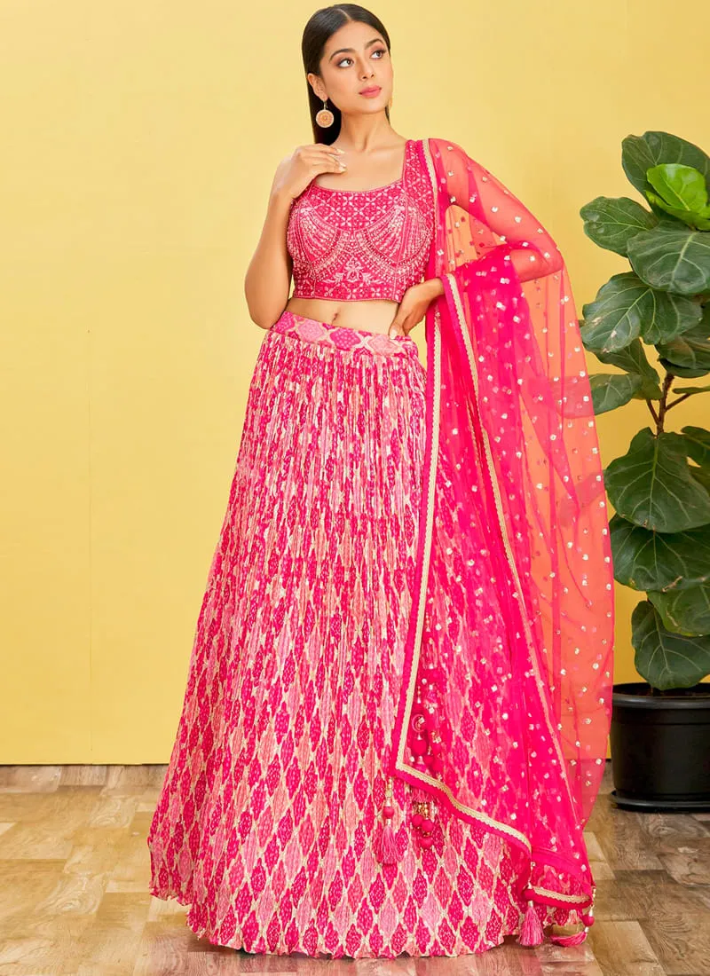 Exquisite Designer Embroidered Lehenga Choli
