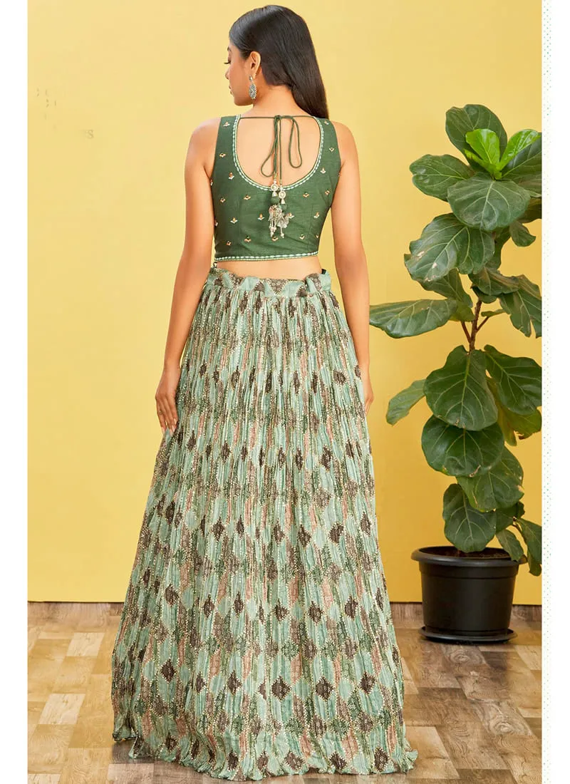 Exquisite Designer Embroidered Lehenga Choli