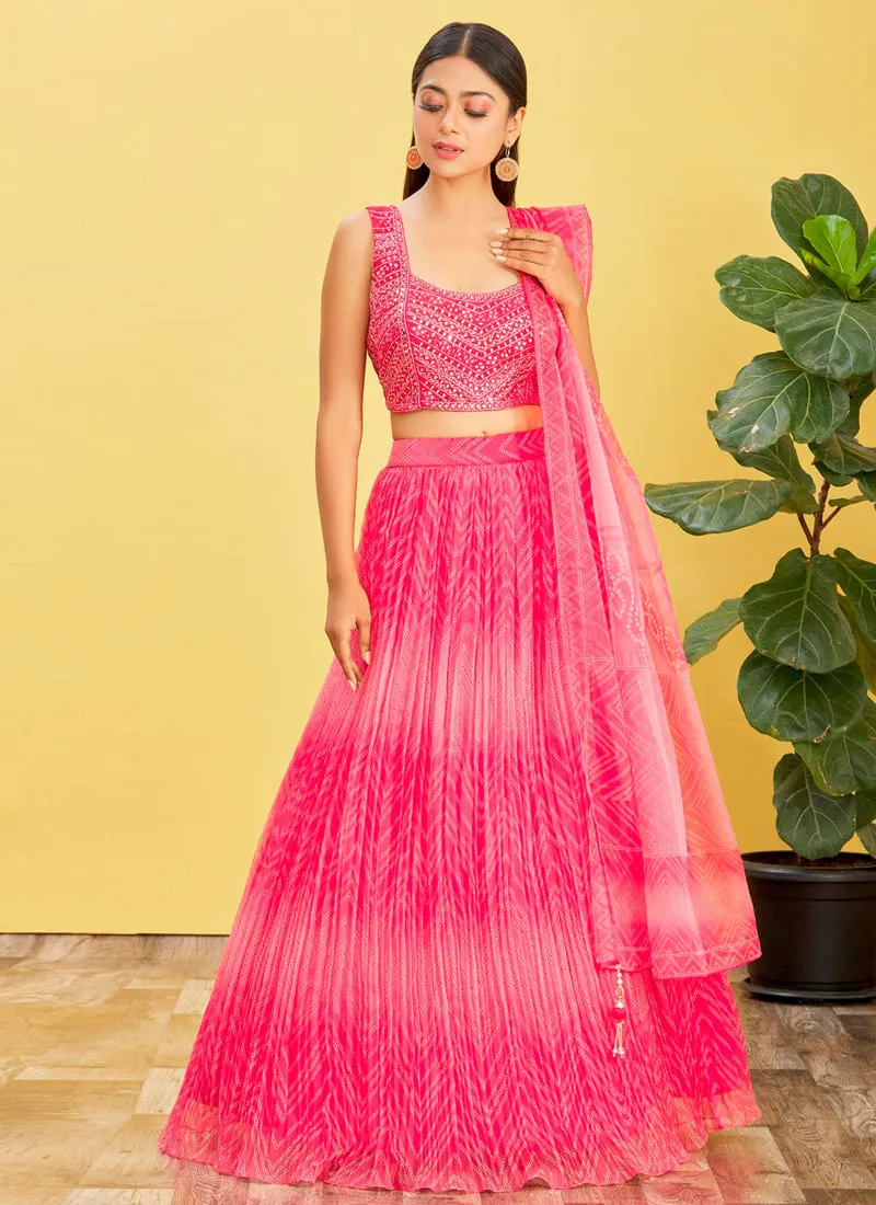 Exquisite Designer Embroidered Lehenga Choli