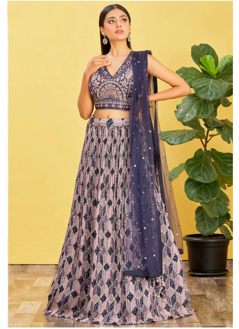 Exquisite Designer Embroidered Lehenga Choli