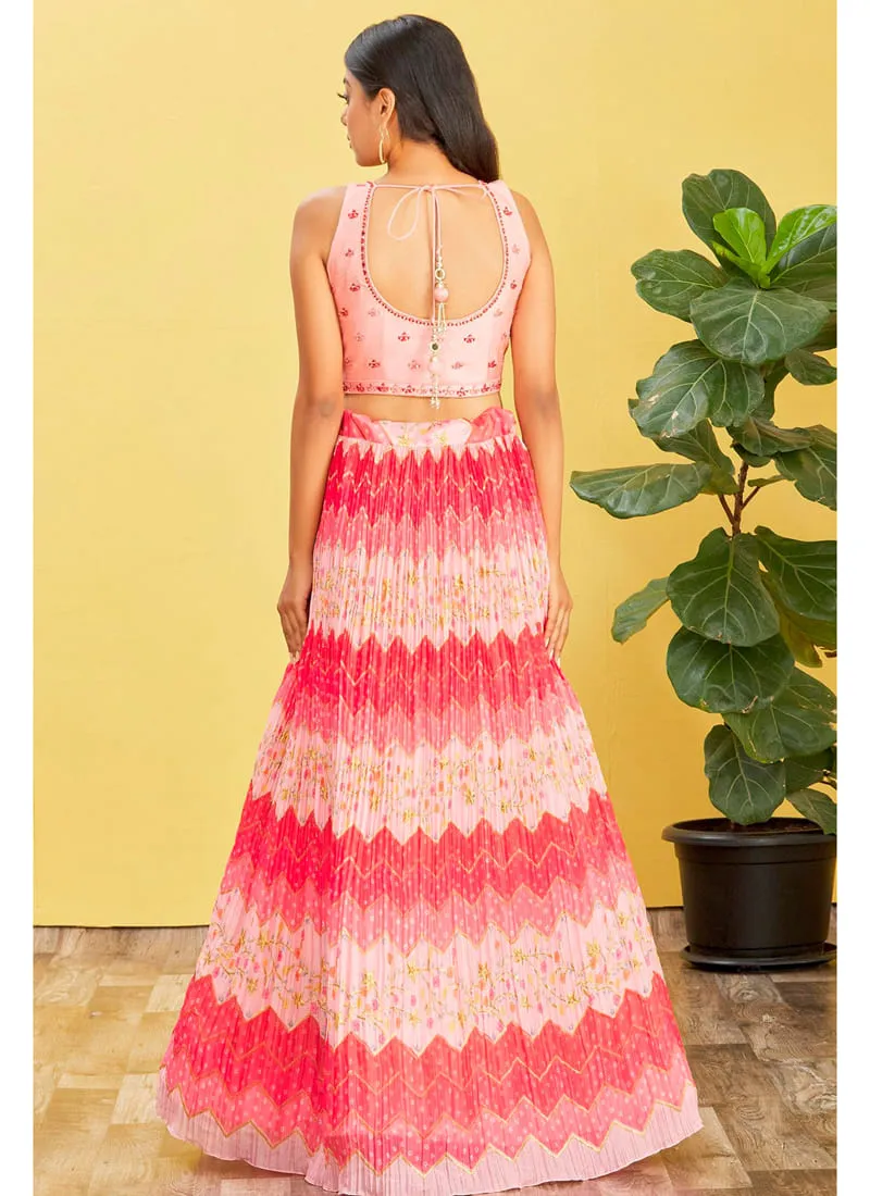 Exquisite Designer Embroidered Lehenga Choli