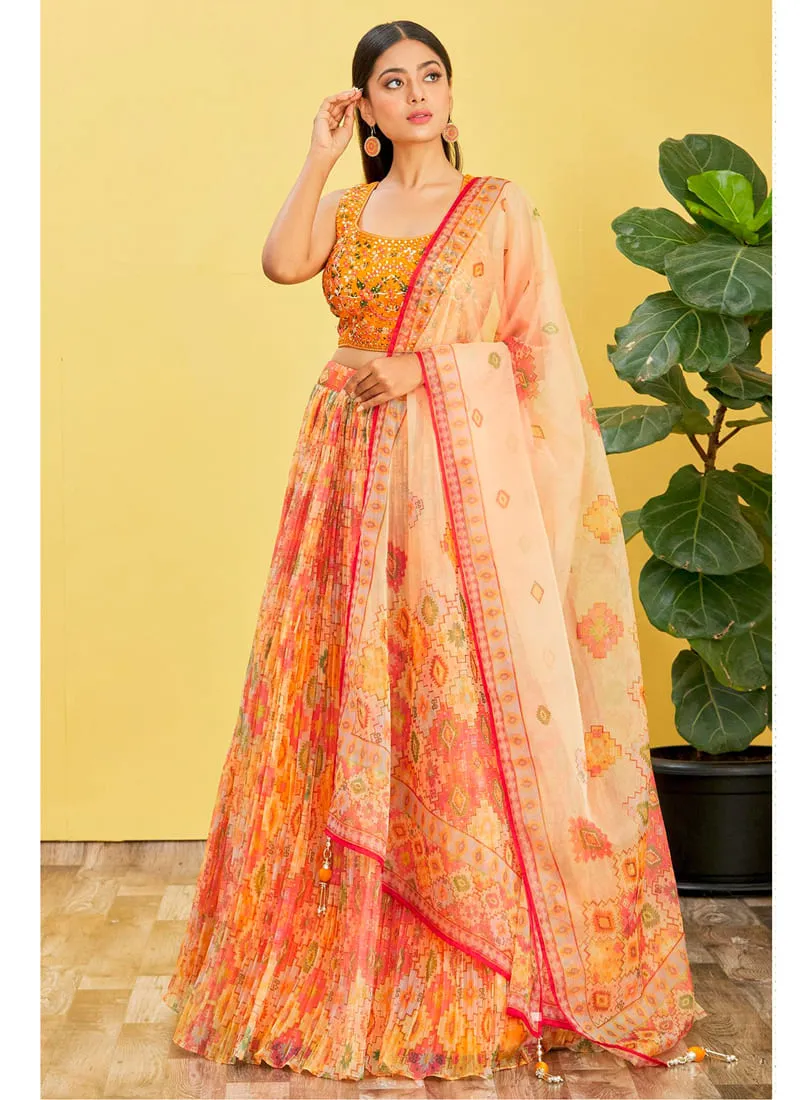 Exquisite Designer Embroidered Lehenga Choli