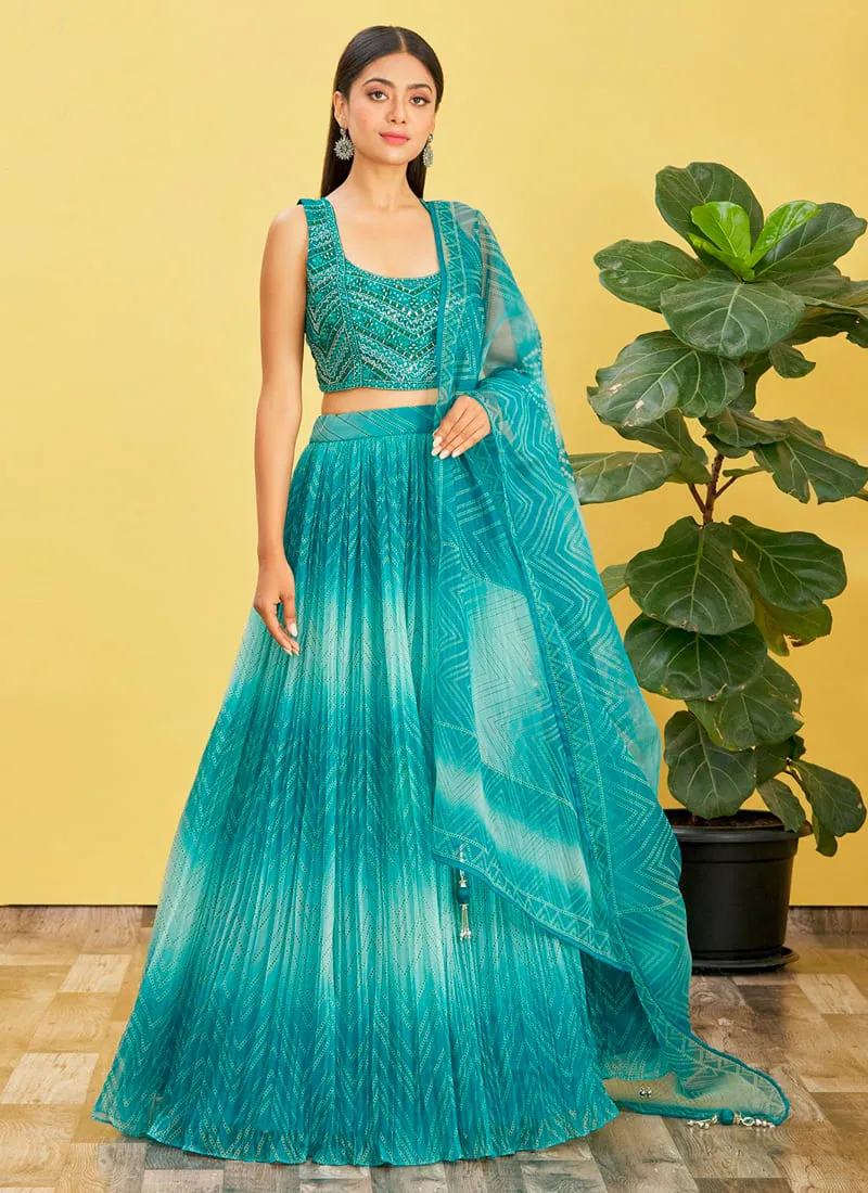 Exquisite Designer Embroidered Lehenga Choli