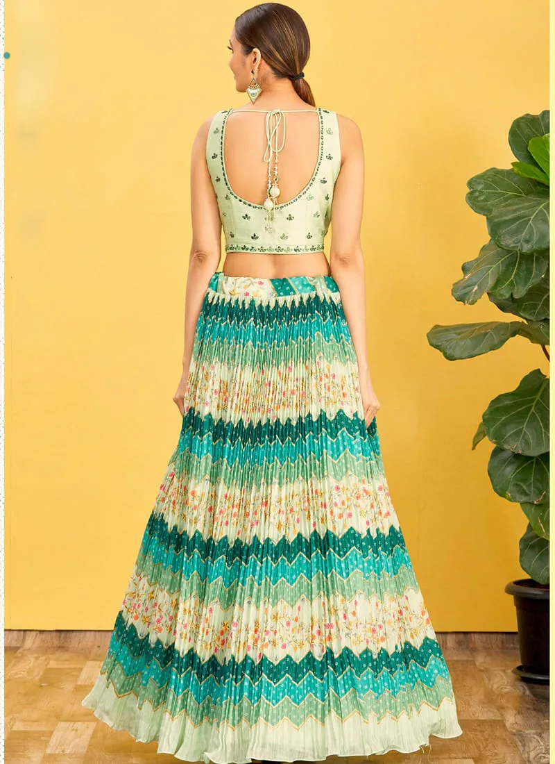Exquisite Designer Embroidered Lehenga Choli