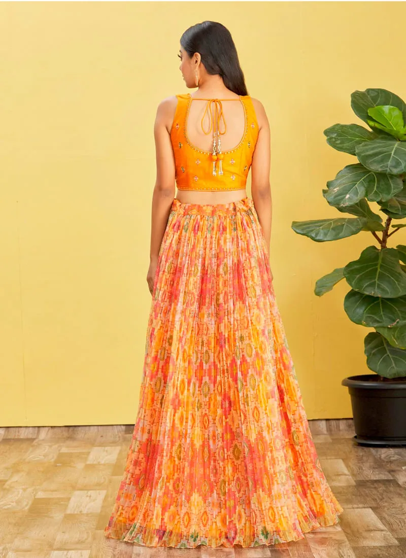 Exquisite Designer Embroidered Lehenga Choli
