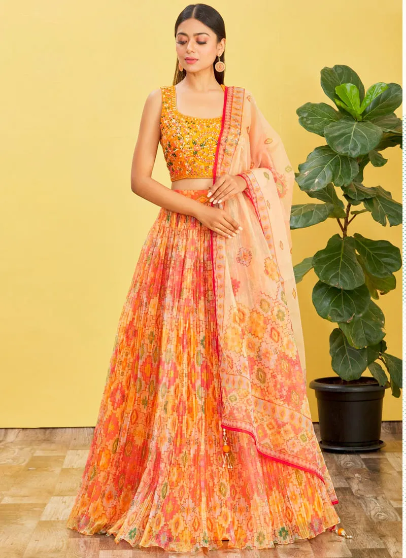 Exquisite Designer Embroidered Lehenga Choli