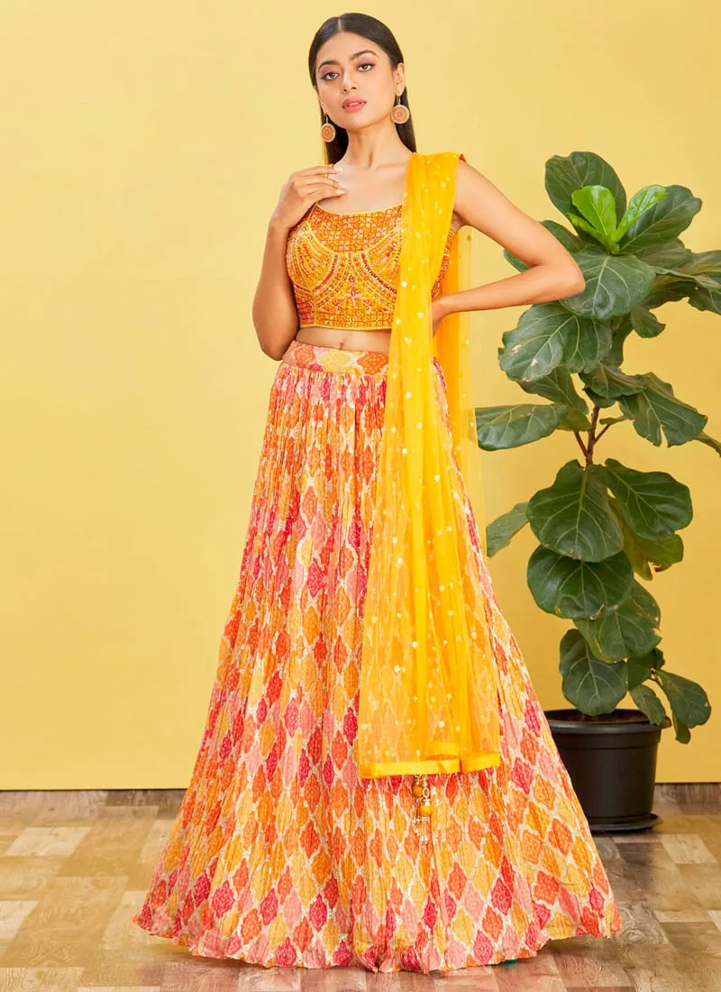 Exquisite Designer Embroidered Lehenga Choli