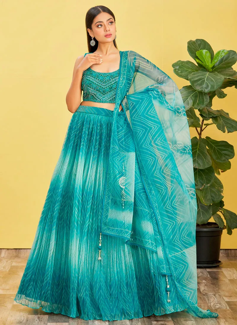 Exquisite Designer Embroidered Lehenga Choli