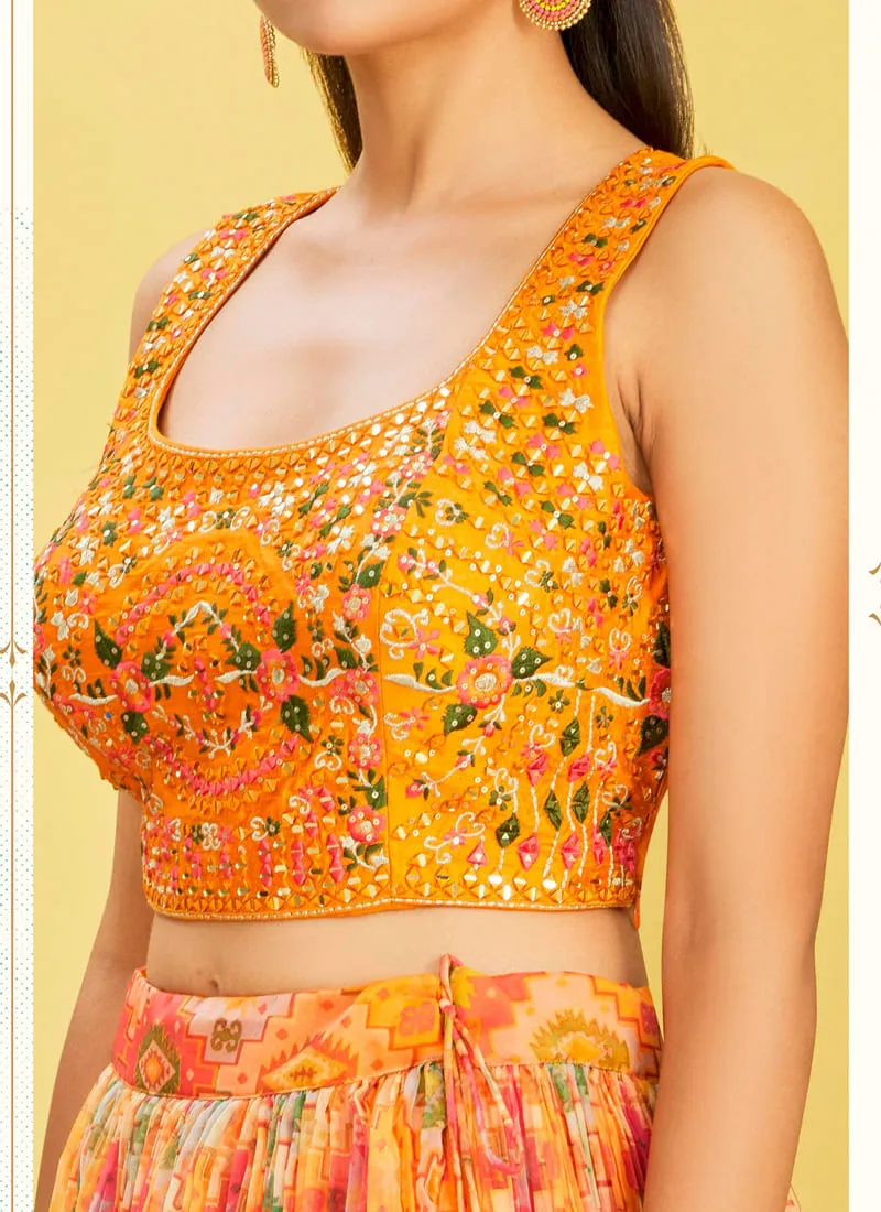 Exquisite Designer Embroidered Lehenga Choli