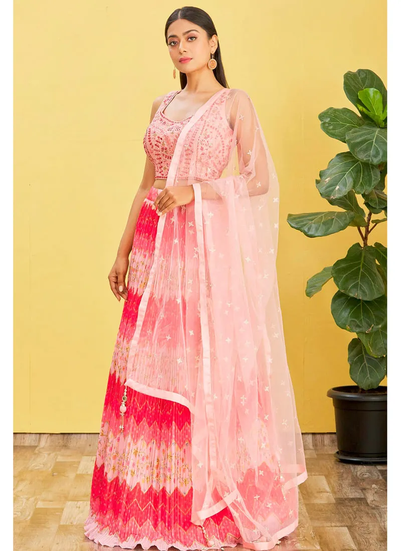Exquisite Designer Embroidered Lehenga Choli