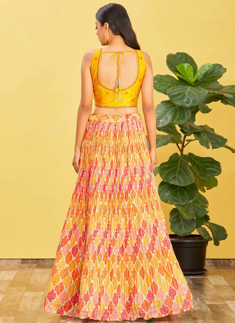 Exquisite Designer Embroidered Lehenga Choli