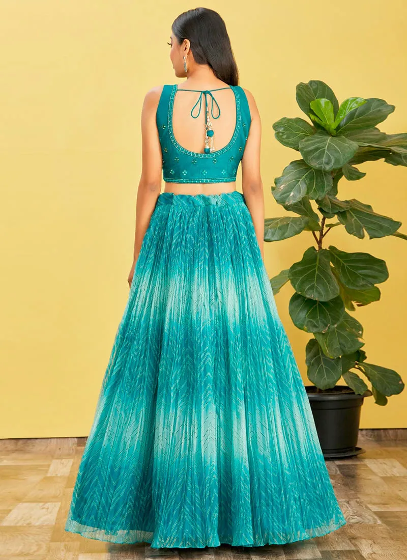 Exquisite Designer Embroidered Lehenga Choli