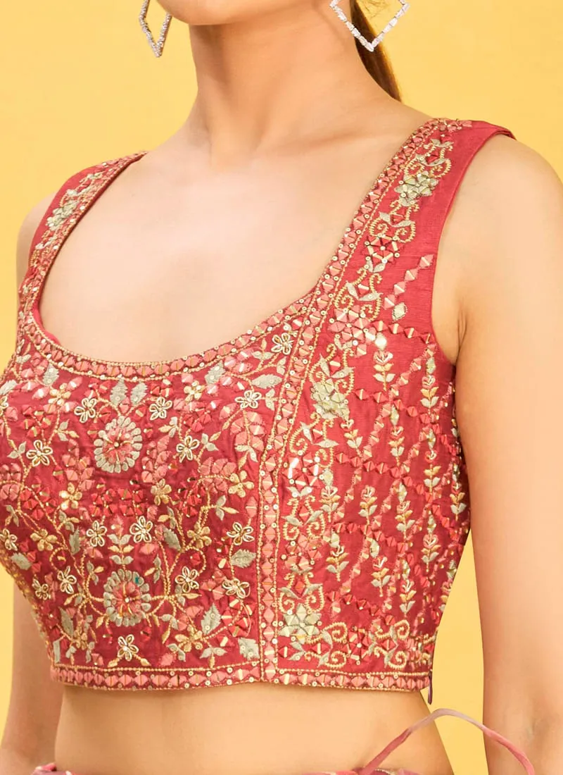 Exquisite Designer Embroidered Lehenga Choli