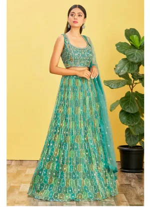Exquisite Designer Embroidered Lehenga Choli