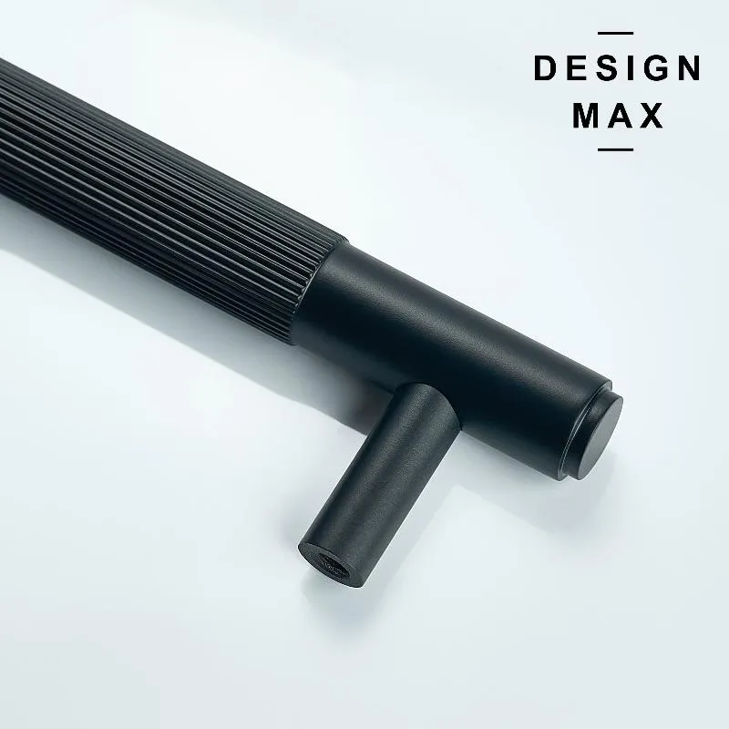Exquisite Linear Solid Brass Cabinet Pull