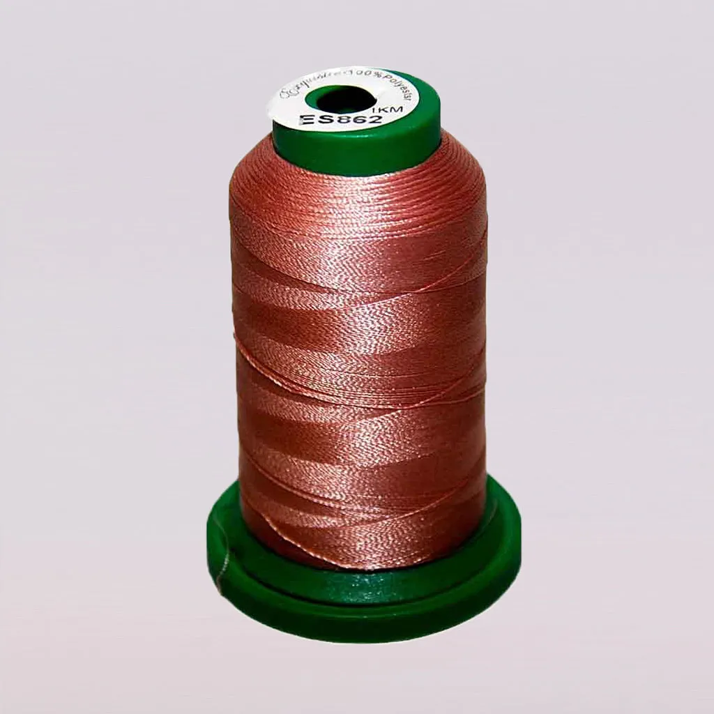 Exquisite® Polyester Thread - 862 Faded Rose 1000 Meters