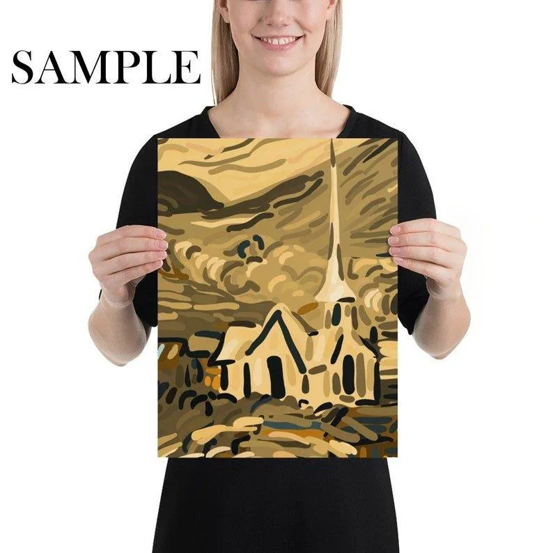 Extra Large Van Gogh Artistic Wallpaper