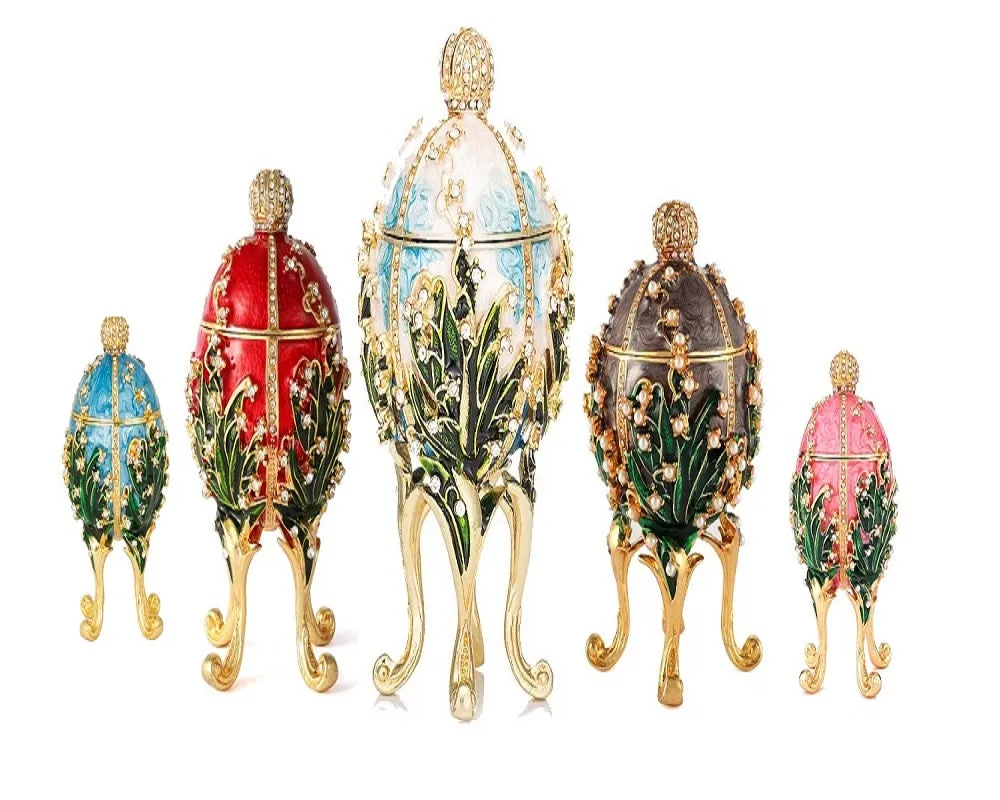 Faberge Eggs Exquisite Imitations Lilies Of The Valley